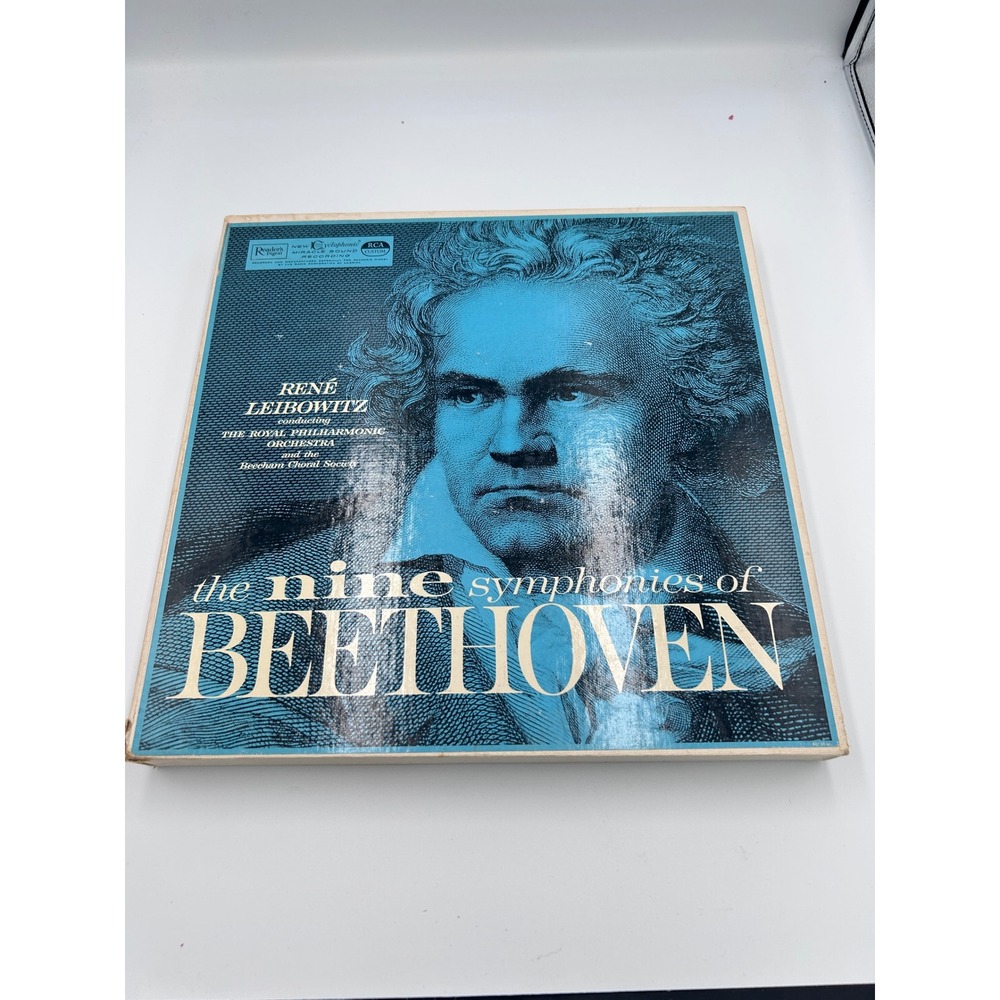 Beethoven Nine SymphoniesRene Leibowitz Royal Philharmonic 7LPBox Set missing #1